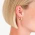 ΣΚΟΥΛΑΡΙΚΙΑ Κρίκοι ROSEFIELD Medium Thick Hoops από Επιχρυσωμένο Ανοξείδωτο Ατσάλι JESHG-J931 - 2
