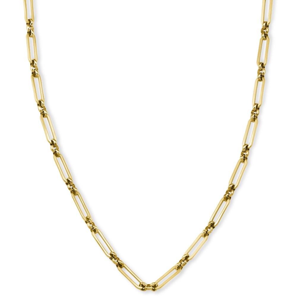 ROSEFIELD Chunky Necklace Gold Stainless Steel JNCMG-J611