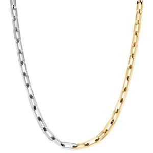 ROSEFIELD Duotone Chain Necklace Stainless Steel JNDCG-J707 - 39837