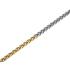 ROSEFIELD Duotone Herringbone Necklace Stainless Steel JNDHG-J703 - 2