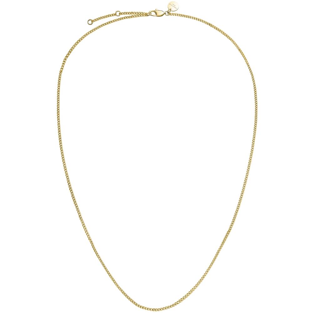 ROSEFIELD Flat Curb Necklace Gold Stainless Steel JNFCG-J622