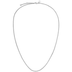 ROSEFIELD Flat Curb Necklace Silver Stainless Steel JNFCS-J623 - 26760