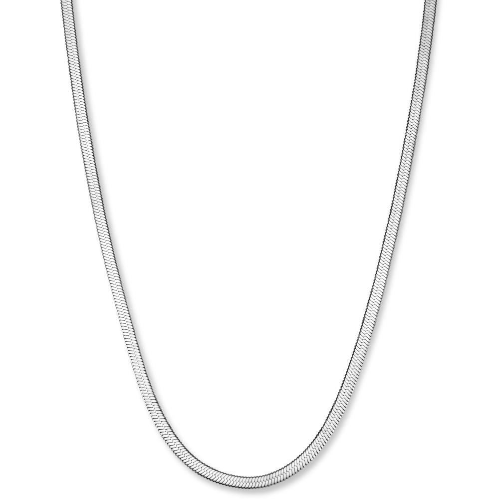 ROSEFIELD Snake Necklace Silver Stainless Steel JNFSS-J528