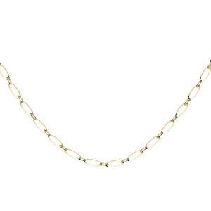 ROSEFIELD Personalized Jewelry Necklace Gold Stainless Steel JNOLG-J543 - 26825