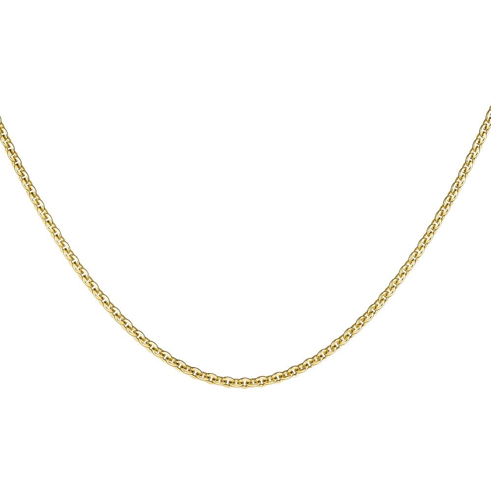 ROSEFIELD Thin Chain Necklace Gold Stainless Steel JNOLG-J624