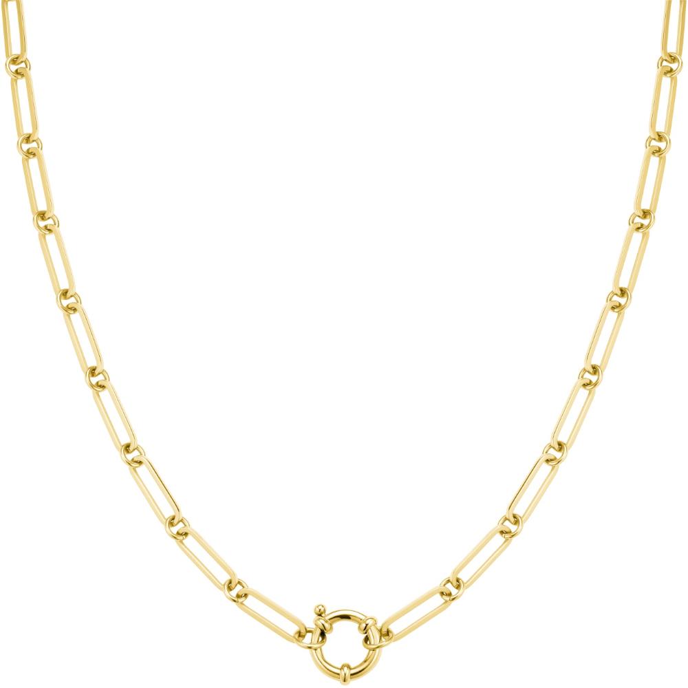 ROSEFIELD Chunky Necklace Gold Stainless Steel JNRRG-J614