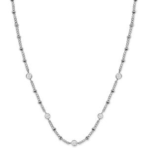 ROSEFIELD Choker Embellished with Crystals Silver Stainless Steel JNSCS-J612 - 26731