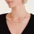 NECKLACE ROSEFIELD Triple Crystals Gold-Plated Stainless Steel JNTCG-J1015 - 1