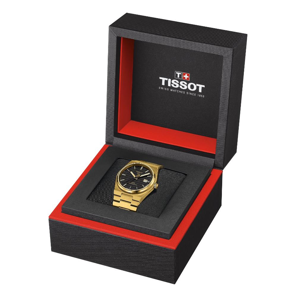 TISSOT PRX 40 Powermatic 80 Damian Lillard Special Edition Black Dial 40mm Gold Stainless Steel Bracelet T137.407.33.051.00 - 9