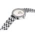 TISSOT Lovely Round with Brilliants White Pearl Dial 19.5mm Silver Stainless Steel Bracelet T140.009.61.116.00 - 1