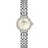 TISSOT Lovely Round with Brilliants White Pearl Dial 19.5mm Silver Stainless Steel Bracelet T140.009.61.116.00 - 0