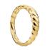 ROSEFIELD Small Croissant RING Gold-Plated Stainless Steel JRSC52G-J733 - 0