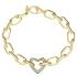 BRACELET Beloved GUESS Jewellery Gold-Plated Stainless Steel with Zircon Stones JUBB05016JWYGL - 0