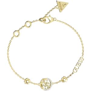 BRACELET 4G Love GUESS Jewellery Gold-Plated Stainless Steel with Zircon Stones JUBB05039JWYGL - 56508