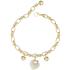 BRACELET Crazy in Love GUESS Jewellery Gold-Plated Stainless Steel with Zircon Stones JUBB05211JWYGL - 0