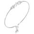 ΒΡΑΧΙΟΛΙ Πετράτο Chandelier GUESS Jewellery από Ανοξείδωτο Ατσάλι με Πέτρες Ζιργκόν JUBB05363JWRHT/U - 0