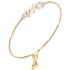 ΒΡΑΧΙΟΛΙ Πετράτο Chandelier GUESS Jewellery από Επιχρυσωμένο Ανοξείδωτο Ατσάλι με Πέτρες Ζιργκόν JUBB05363JWYGT/U - 0
