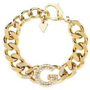 ΒΡΑΧΙΟΛΙ G Crystal GUESS Jewellery από Επιχρυσωμένο Ανοξείδωτο Ατσάλι με Πέτρες Ζιργκόν JUBB05433JWYGL - 62590