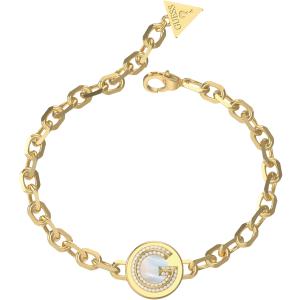 ΒΡΑΧΙΟΛΙ G Crystal GUESS Jewellery από Επιχρυσωμένο Ανοξείδωτο Ατσάλι με Πέτρες Ζιργκόν και Φίλντισι JUBB05438JWYGL - 62593