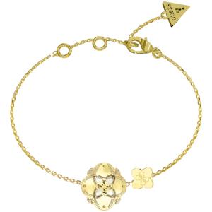 ΒΡΑΧΙΟΛΙ Wildlflower GUESS Jewellery από Επιχρυσωμένο Ανοξείδωτο Ατσάλι με Πέτρες Ζιργκόν JUBB05503JWYGL - 62605