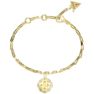 ΒΡΑΧΙΟΛΙ Wildlflower GUESS Jewellery από Επιχρυσωμένο Ανοξείδωτο Ατσάλι με Πέτρες Ζιργκόν JUBB05509JWYGL - 62608