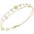 ΒΡΑΧΙΟΛΙ Tiny Pearly GUESS Jewellery από Επιχρυσωμένο Ανοξείδωτο Ατσάλι με Πέτρες Ζιργκόν και Μαργαριτάρια JUBB05512JWYGL - 0