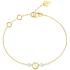 ΒΡΑΧΙΟΛΙ Tiny Pearly GUESS Jewellery από Επιχρυσωμένο Ανοξείδωτο Ατσάλι με Πέτρες Ζιργκόν και Μαργαριτάρια JUBB05516JWYGL - 0