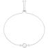 ΒΡΑΧΙΟΛΙ Tiny Pearly GUESS Jewellery από Ανοξείδωτο Ατσάλι με Πέτρες Ζιργκόν και Μαργαριτάρια JUBB05520JWRHT/U - 0