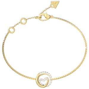 ΒΡΑΧΙΟΛΙ Iconique GUESS Jewellery από Επιχρυσωμένο Ανοξείδωτο Ατσάλι με Πέτρες Ζιργκόν JUBB05527JWYGL - 62630