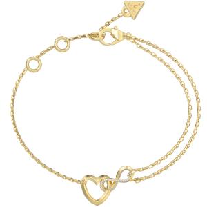 ΒΡΑΧΙΟΛΙ Iconique GUESS Jewellery από Επιχρυσωμένο Ανοξείδωτο Ατσάλι με Πέτρες Ζιργκόν JUBB05531JWYGL - 62633