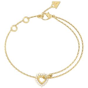 ΒΡΑΧΙΟΛΙ Iconique GUESS Jewellery από Επιχρυσωμένο Ανοξείδωτο Ατσάλι με Πέτρες Ζιργκόν JUBB05534JWYGL - 62636