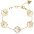 ΒΡΑΧΙΟΛΙ Wildlflower GUESS Jewellery από Επιχρυσωμένο Ανοξείδωτο Ατσάλι με Πέτρες Ζιργκόν και Φίλντισι JUBB05582JWYGL - 0
