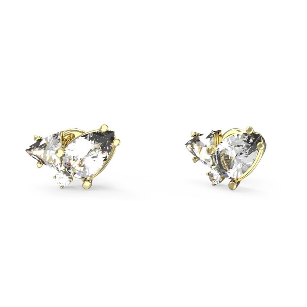 ΣΚΟΥΛΑΡΙΚΙΑ Wonderlights GUESS Jewellery Επιχρυσωμένο Ανοξείδωτο Ατσάλι και Πέτρες Ζιργκόν JUBE04415JWYGT/U