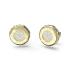 GUESS Jewellery Stylish Guess Earrings Gold Plated Stainless Steel with Zircon Stones JUBE04595JWYGT/U - 0