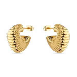 ΣΚΟΥΛΑΡΙΚΙΑ Κρίκοι Berbera GUESS Jewellery Επιχρυσωμένο Ανοξείδωτο Ατσάλι JUBE05337JWYGT/U - 62675