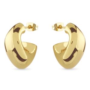 ΣΚΟΥΛΑΡΙΚΙΑ Κρίκοι Berbera GUESS Jewellery Επιχρυσωμένο Ανοξείδωτο Ατσάλι JUBE05343JWYGT/U - 62685