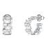 ΣΚΟΥΛΑΡΙΚΙΑ Κρίκοι Chandelier GUESS Jewellery Ασημί Ανοξείδωτο Ατσάλι με Πέτρες Ζιργκόν JUBE05354JWRHT/U - 0