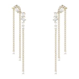 ΣΚΟΥΛΑΡΙΚΙΑ Chandelier GUESS Jewellery Επιχρυσωμένο Ανοξείδωτο Ατσάλι και Πέτρες Ζιργκόν JUBE05362JWYGT/U - 62693