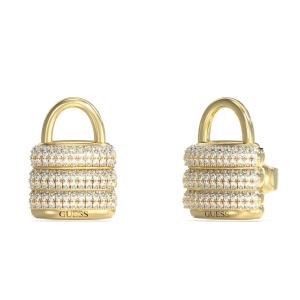 ΣΚΟΥΛΑΡΙΚΙΑ My Secret GUESS Jewellery Επιχρυσωμένο Ανοξείδωτο Ατσάλι και Πέτρες Ζιργκόν JUBE05419JWYGT/U - 62716