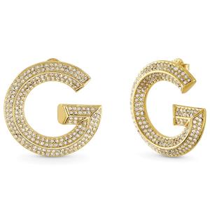 ΣΚΟΥΛΑΡΙΚΙΑ Πετράτο G Crystal GUESS Jewellery Επιχρυσωμένο Ανοξείδωτο Ατσάλι και Πέτρες Ζιργκόν JUBE05434JWYGT/U - 62719