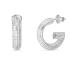 ΣΚΟΥΛΑΡΙΚΙΑ G Crystal GUESS Jewellery Ασημί Ανοξείδωτο Ατσάλι με Πέτρες Ζιργκόν JUBE05444JWRHT/U - 0