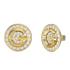 ΣΚΟΥΛΑΡΙΚΙΑ Πετράτα G Crystal GUESS Jewellery Επιχρυσωμένο Ανοξείδωτο Ατσάλι και Πέτρες Ζιργκόν JUBE05448JWYGT/U - 0