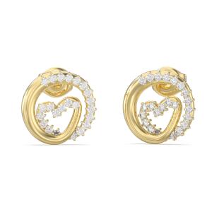 ΣΚΟΥΛΑΡΙΚΙΑ Iconique GUESS Jewellery Επιχρυσωμένο Ανοξείδωτο Ατσάλι και Πέτρες Ζιργκόν JUBE05528JWYGT/U - 62777