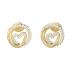 ΣΚΟΥΛΑΡΙΚΙΑ Iconique GUESS Jewellery Επιχρυσωμένο Ανοξείδωτο Ατσάλι και Πέτρες Ζιργκόν JUBE05528JWYGT/U - 0