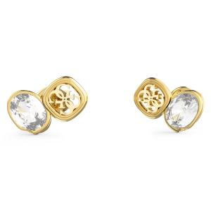 ΣΚΟΥΛΑΡΙΚΙΑ GUESS Jewellery Επιχρυσωμένο Ανοξείδωτο Ατσάλι με Πέτρες Ζιργκόν JUBE05572JWYGT/U - 62786