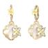 ΣΚΟΥΛΑΡΙΚΙΑ Κρεμαστά Wildflower GUESS Jewellery Επιχρυσωμένο Ανοξείδωτο Ατσάλι μεΠέτρες Ζιργκόν και Φίλντισι JUBE05583JWYGT/U - 0