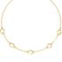 GUESS Jewellery Bamboo Necklace from Gold Plated Stainless Steel with Zircon Stones JUBN05167JWYGT/U - 0