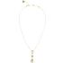 GUESS Jewellery 4G Light Necklace from Gold Plated Stainless Steel with Zircon Stones JUBN05234JWYGT/U - 1