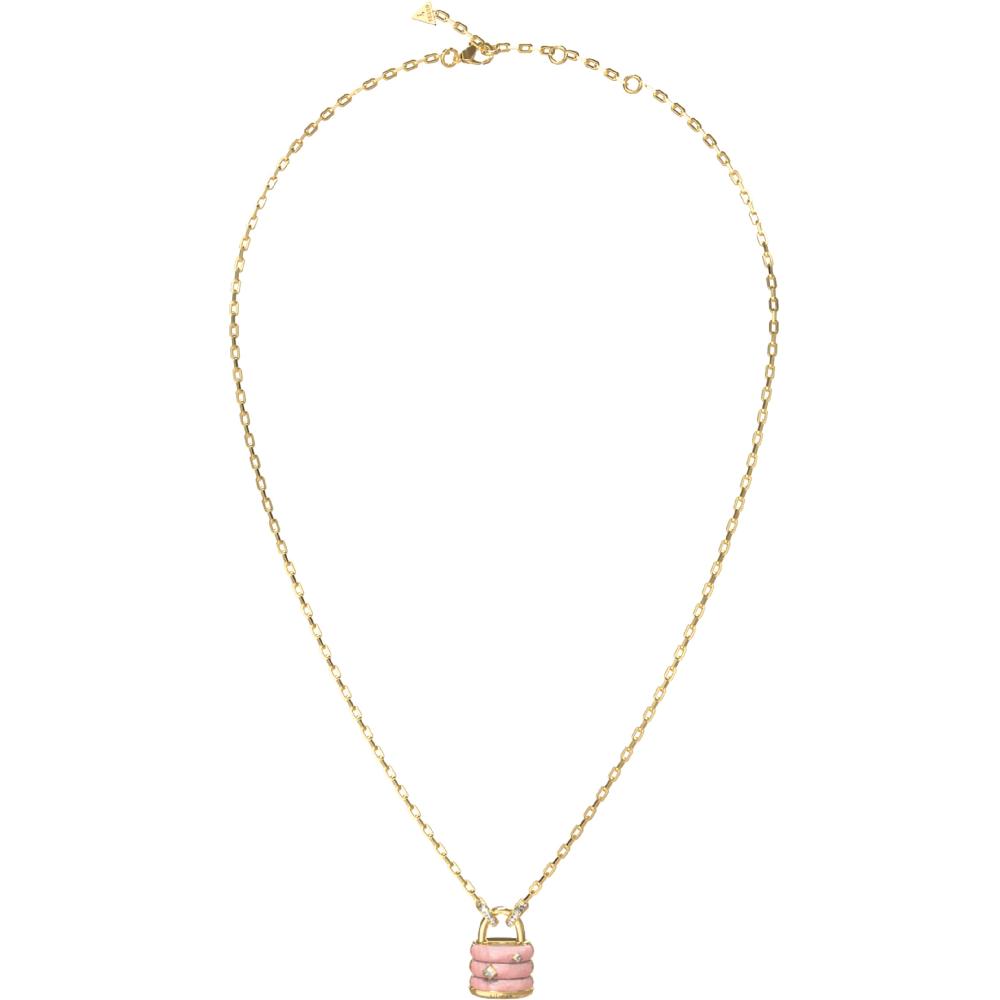 ΚΟΛΙΕ My Secret GUESS Jewellery από Επιχρυσωμένο Ανοξείδωτο Ατσάλι με Πέτρες Ζιργκόν JUBN05411JWYGRST/U