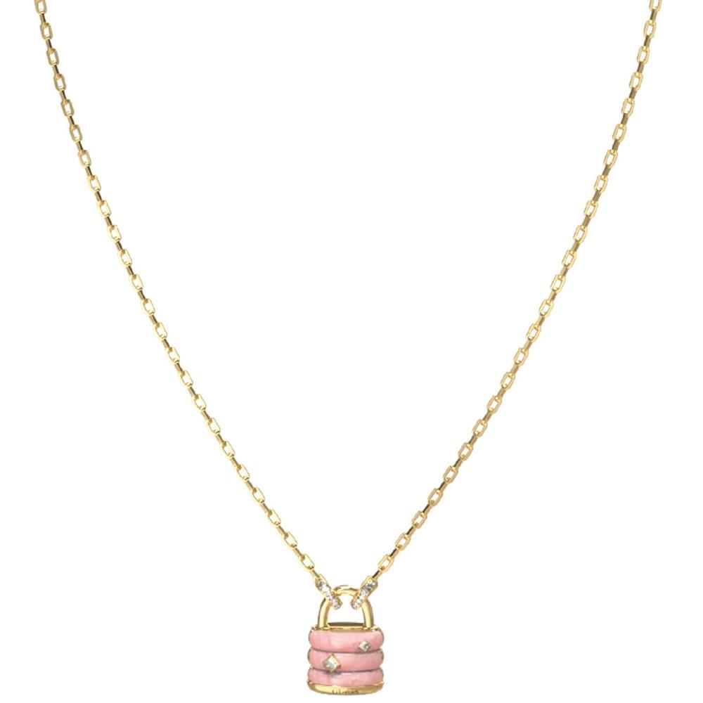 ΚΟΛΙΕ My Secret GUESS Jewellery από Επιχρυσωμένο Ανοξείδωτο Ατσάλι με Πέτρες Ζιργκόν JUBN05411JWYGRST/U